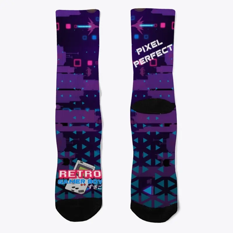 Pixel City Socks